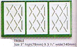 Lattice Treble Window